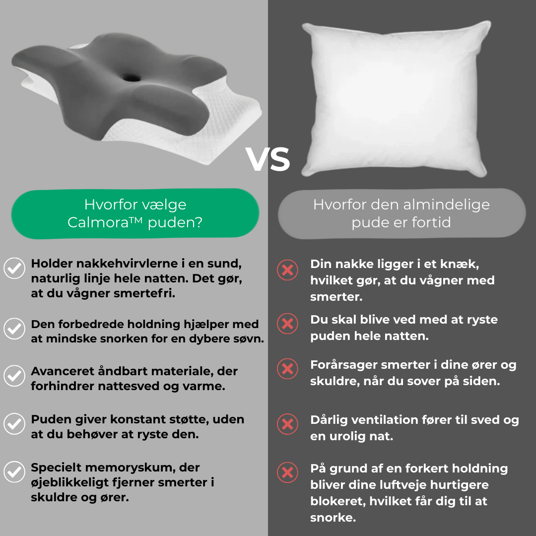 Calmora™ | Ergonomisk komfort designet til dig
