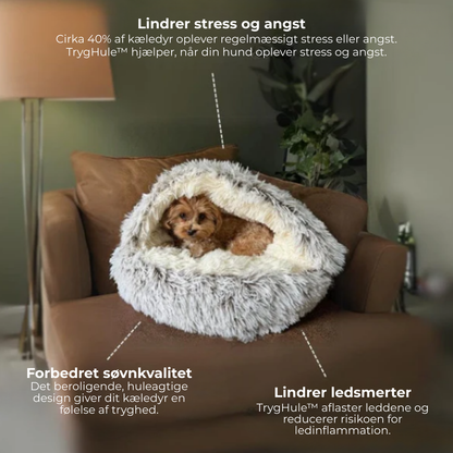 TrygHule™ | Beroligende hulekurv til kæledyr
