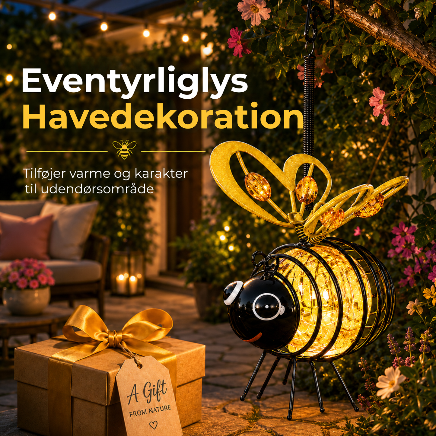 Solar Bee ™ | Lys din have op med et magisk bi-skær