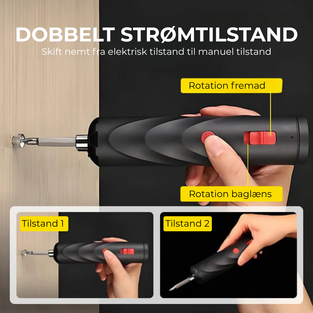 KraftSkru™ | Trådløs elektrisk skruetrækker succes