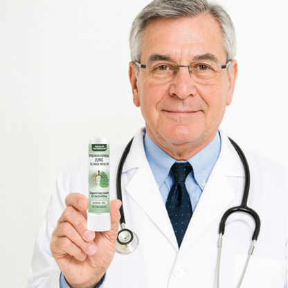 Natural HerbalLeaf™ Lang Detox Inhalator | 97% færre giftige stoffer – træk vejret frit på kun 15 minutter!