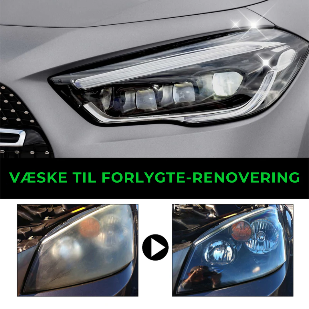 ReShine™ | Giv matte forlygter klar glans på få minutter