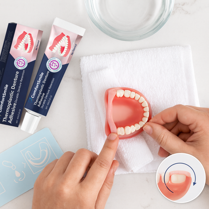 ComfortSmile™ | Endelig Stabilitet for Din Tandprotese