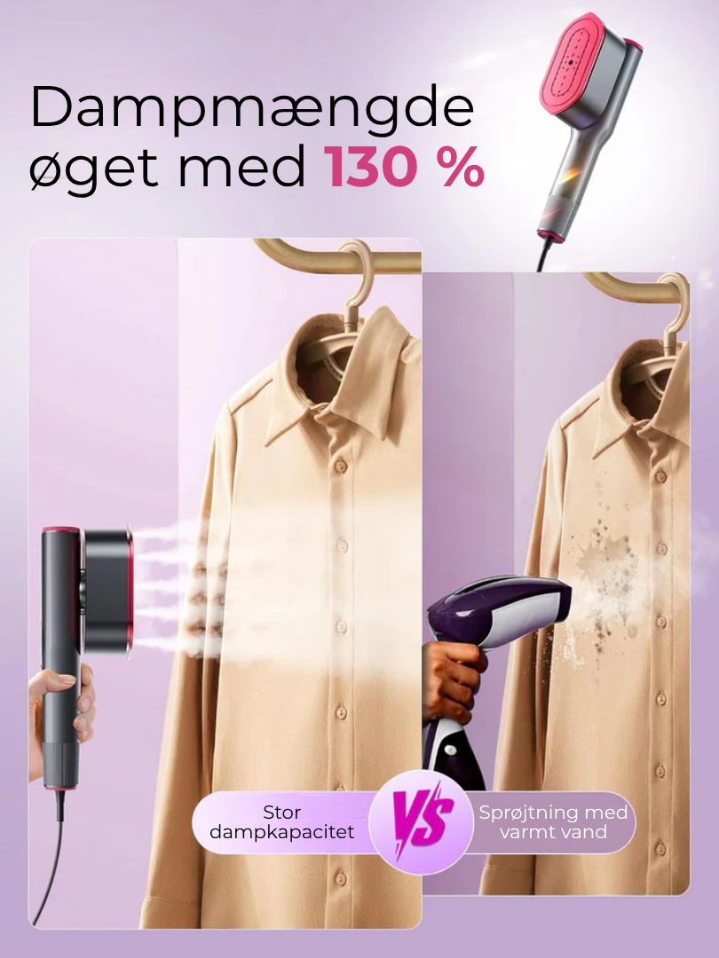 VapoPress™ Steam Iron | Krølfri stil på få sekunder – når som helst, hvor som helst