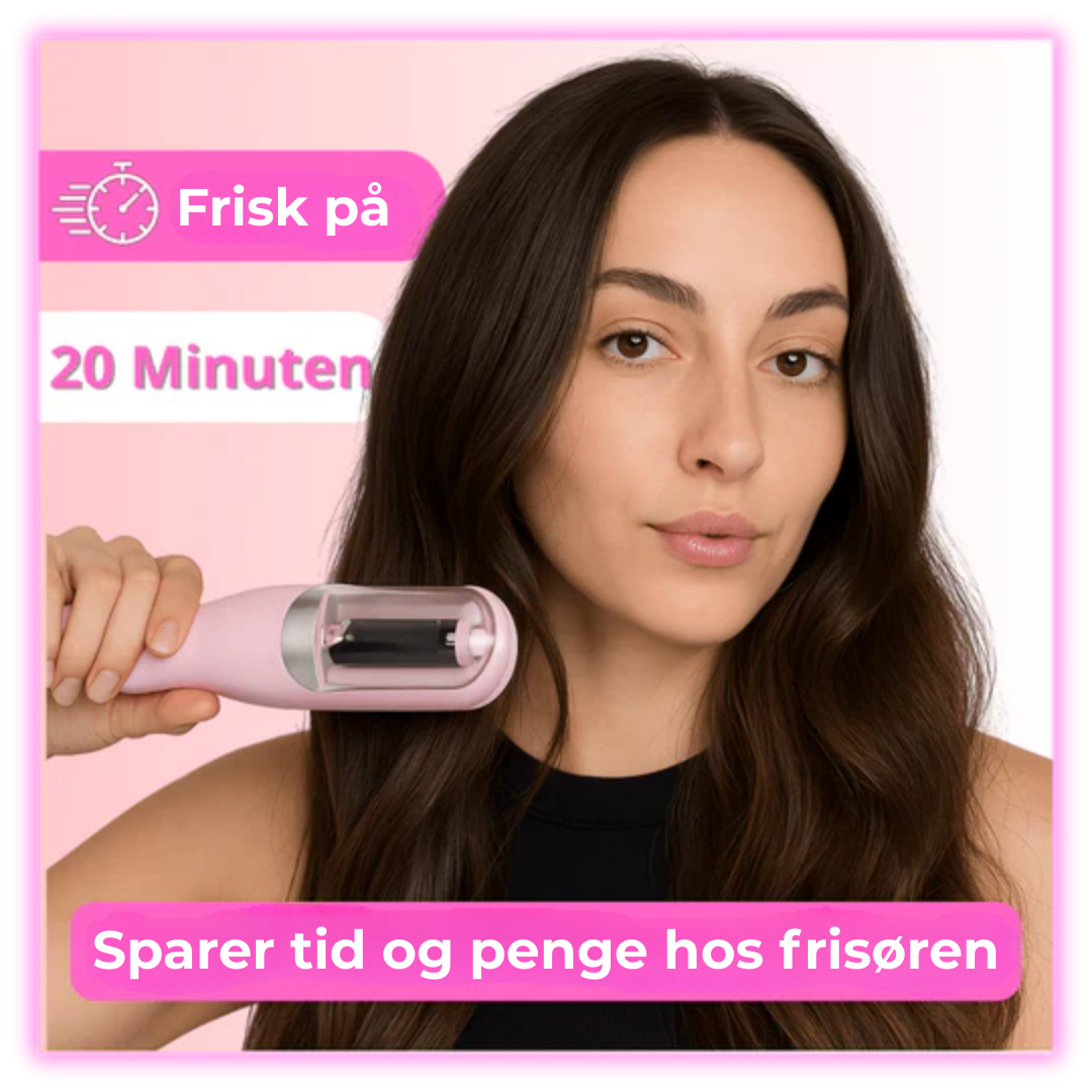 ShineTrim Pro™ | Transformér Dit Hår på Minutter – Ingen Klip, Bare Glatte, Sunde Lokker!