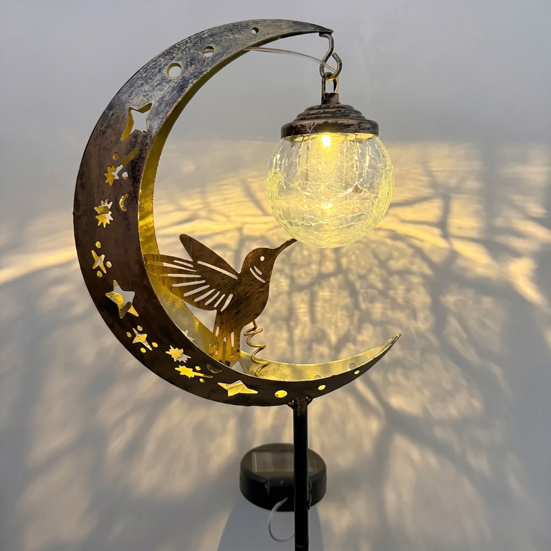 LunaHavn™ Solcellelampe – Skab Eventyrlig Stemning i Din Have