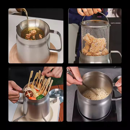 EcoFry Keeper™ | Steg smartere, spar penge og få perfekt filtreret olie på få minutter