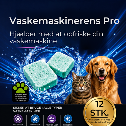 VaskFrisk™ | Renere vaskemaskine. Friskere tøj. Mindre lugt.