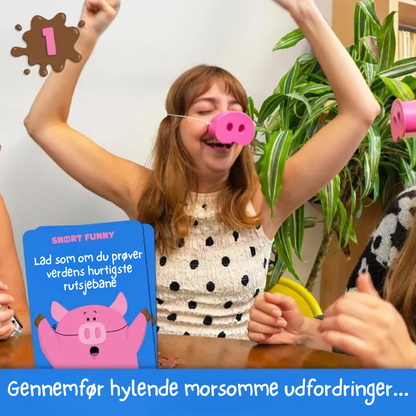 Snort Funny Pig Game | Den ultimative “ingen grin”-udfordring for hele familien