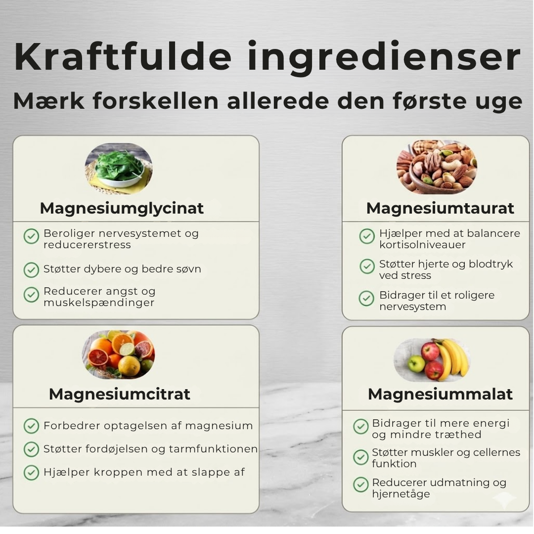 NutriMAX Magnesium Complex | Støtte til dybere søvn & muskelrestitution