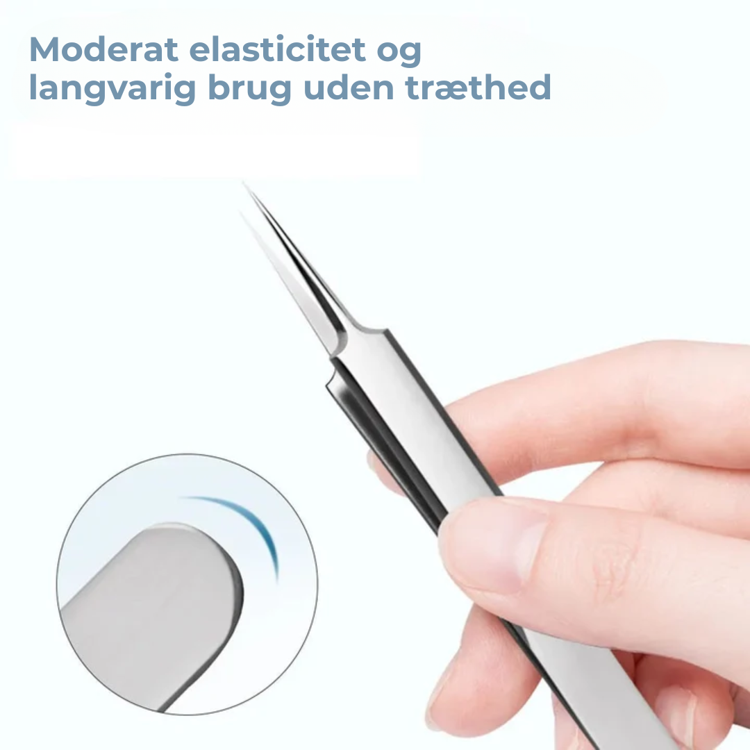 PletFri™ | Sæt med værktøjer til fjernelse af hudorme i rustfrit stål