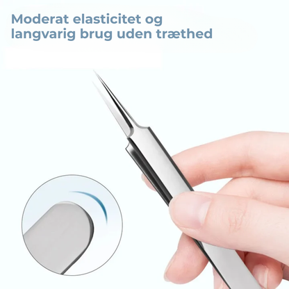 PletFri™ | Sæt med værktøjer til fjernelse af hudorme i rustfrit stål