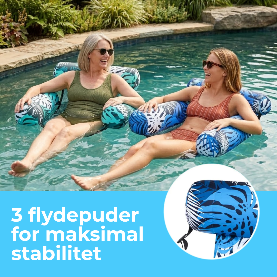 FloatHygge™ | Din personlige flydelounge til endeløs sommerafslapning