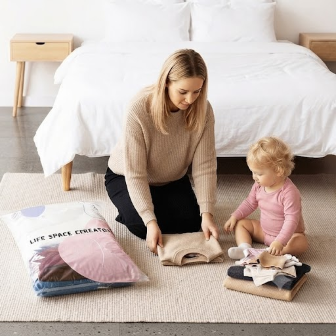 PladsMax™ VacuumBag | Sig farvel til rod i skabet