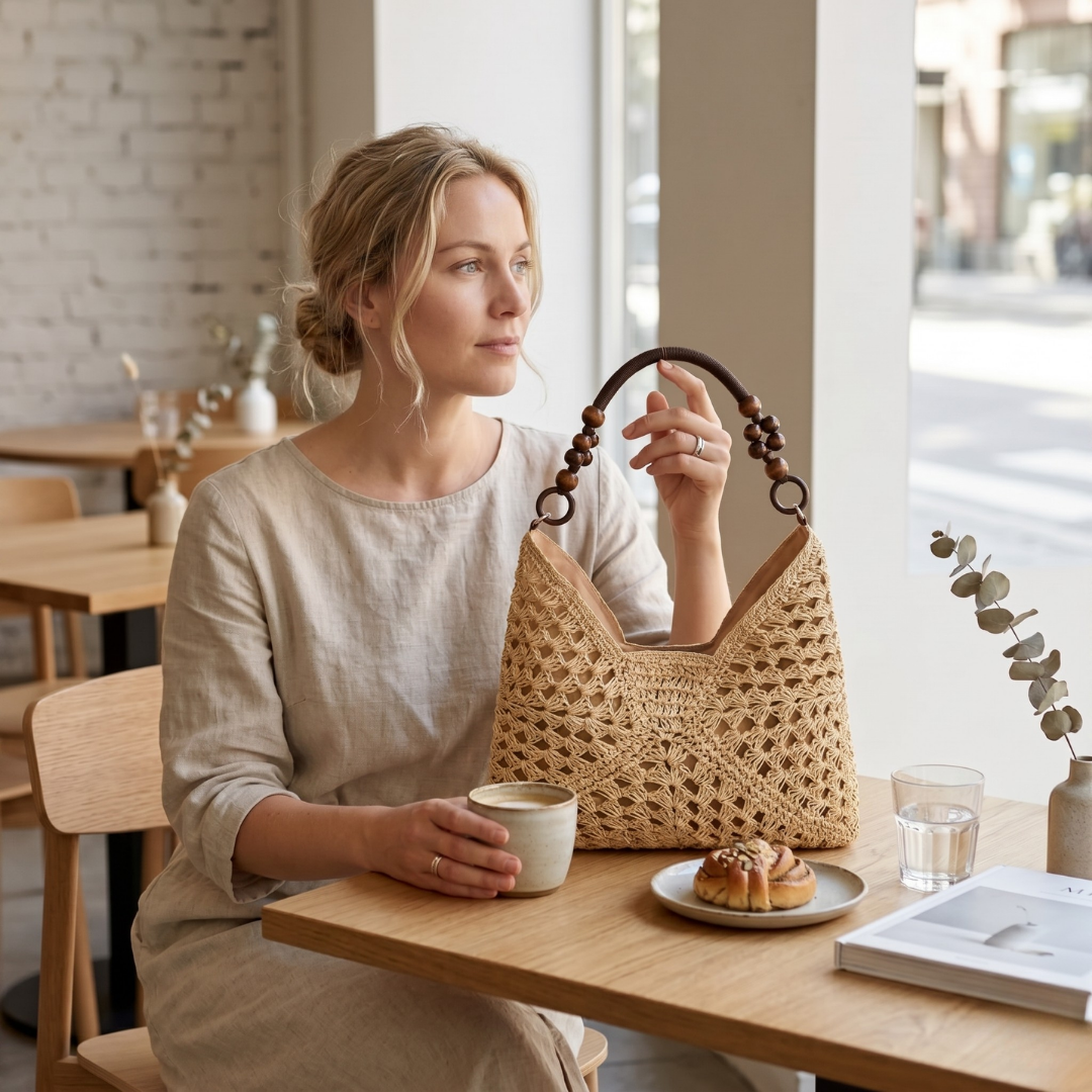BohoLuxe Aura Bag | Ubesværet boho elegance – designet til solrige dage og varme aftener