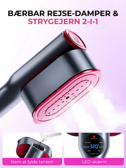 VapoPress™ Steam Iron | Krølfri stil på få sekunder – når som helst, hvor som helst