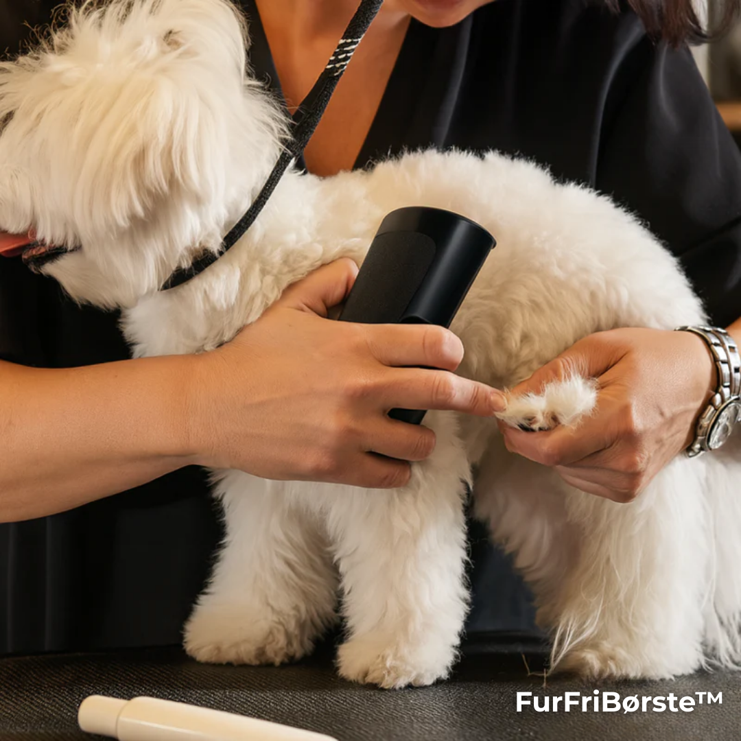 FurFriBørste™ | Hundebørste, der stopper fældning og holder dit hjem rent