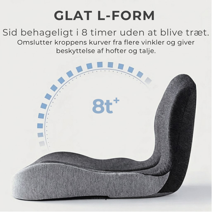 SitEase Pro™ | Sig farvel til ømme hofter og ubehag – sid komfortabelt hele dagen.