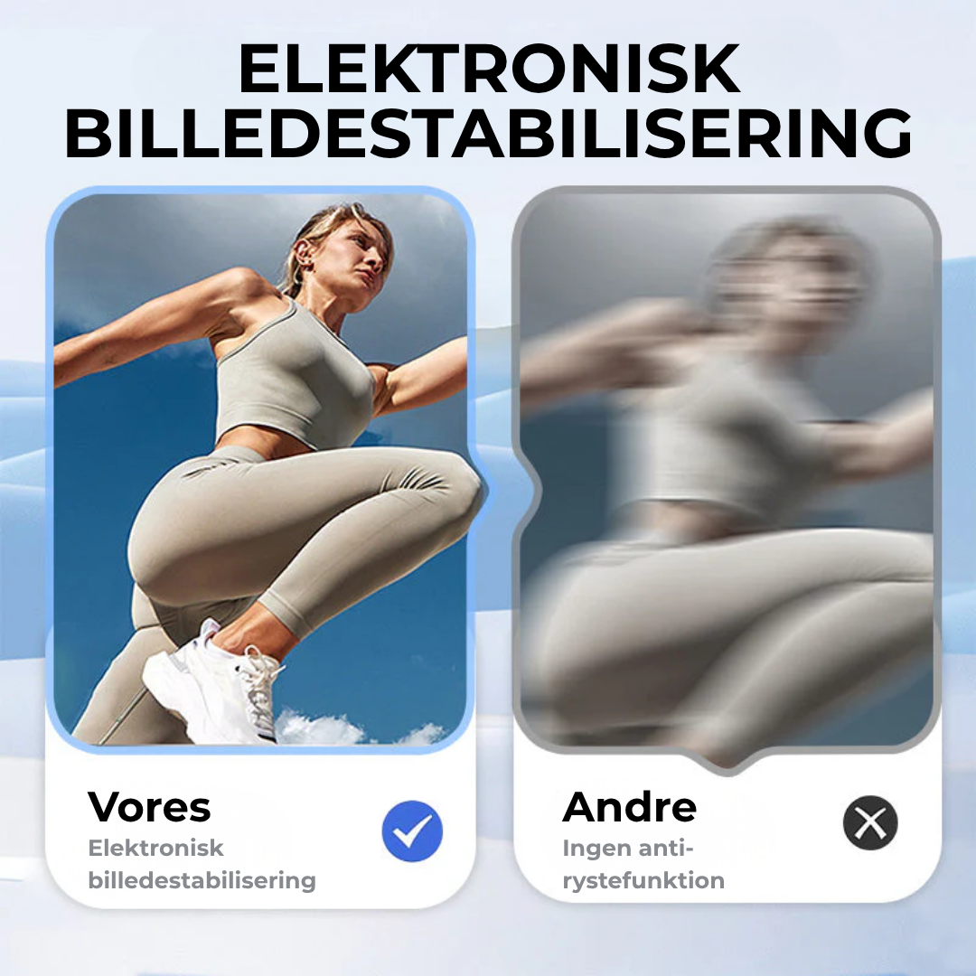 KrystalVision Flip 4K-kamera i vintage-stil | Fang livet i fantastisk skarphed i vintage-stil – når som helst og hvor som helst