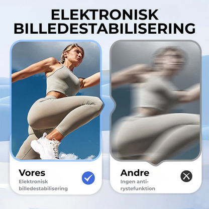 KrystalVision Flip 4K-kamera i vintage-stil | Fang livet i fantastisk skarphed i vintage-stil – når som helst og hvor som helst