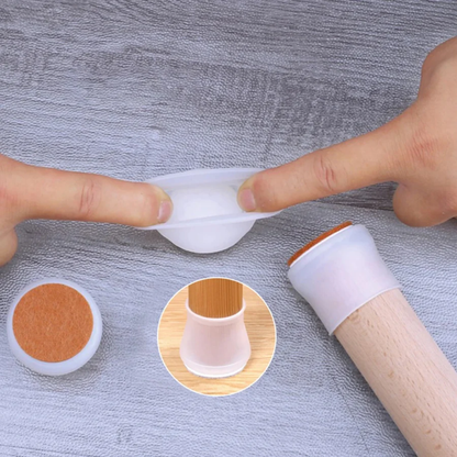 SiliconeFod™ | Sig Farvel til Ridser – Møbelbeskyttelse der Glider Stille!