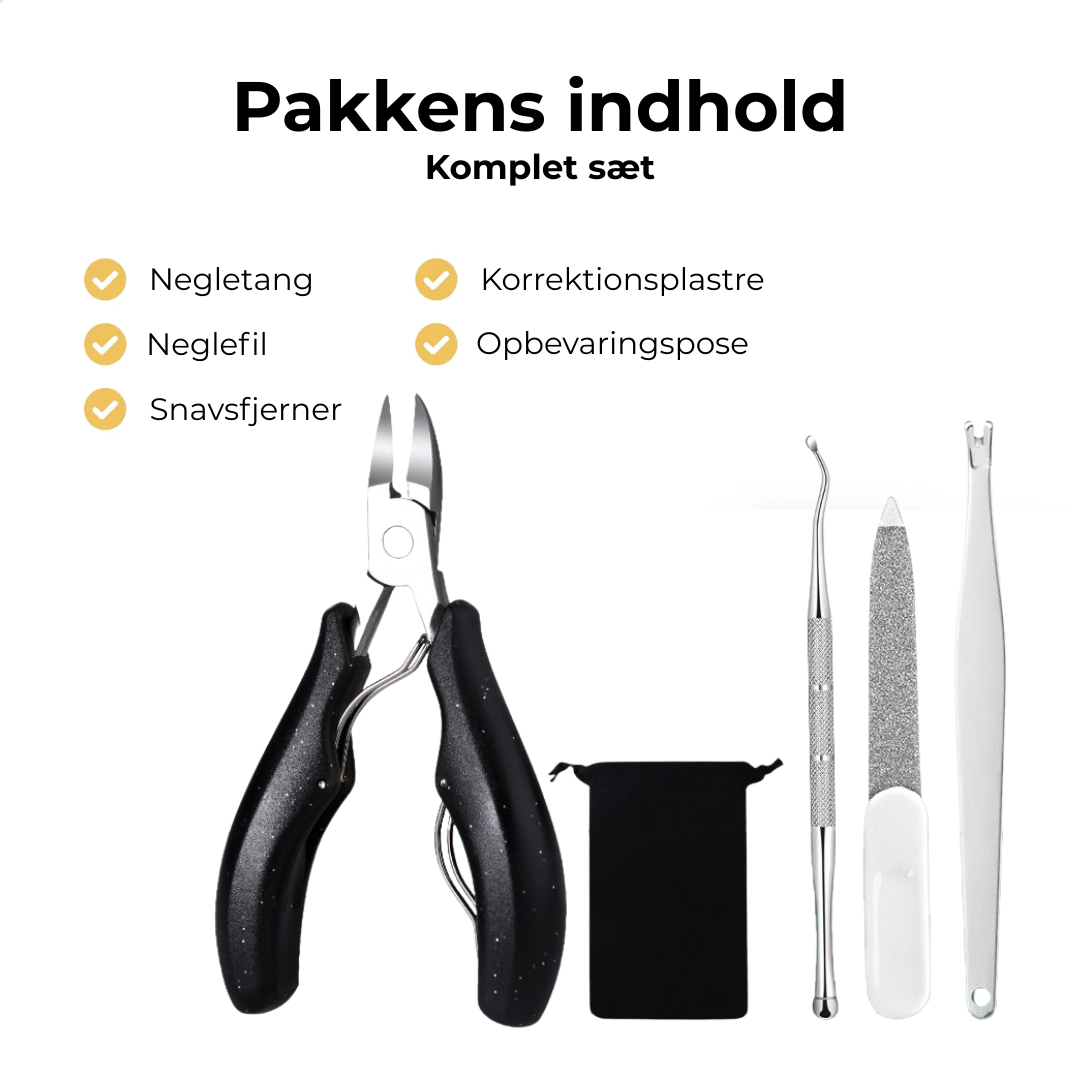 Vireva CutX Nail Cutter Set Pro | Sig Farvel Til Smertefuld Neglepleje – Oplev Effektiv, Sikker & Professionel Pleje!