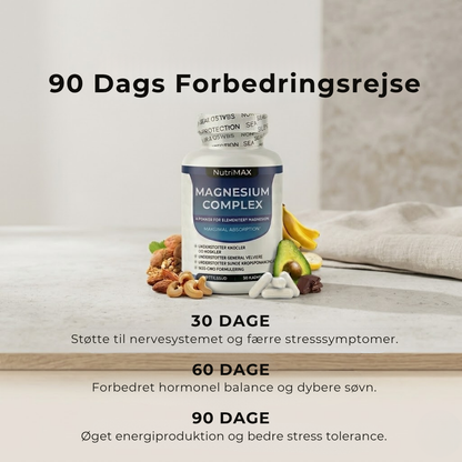 NutriMAX Magnesium Complex | Støtte til dybere søvn & muskelrestitution
