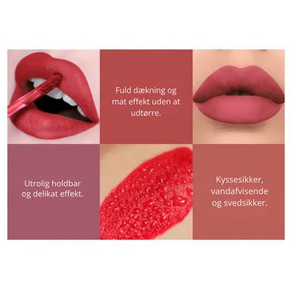 LæbeLyst™ | Den perfekte matte læbestift, der holder hele dagen