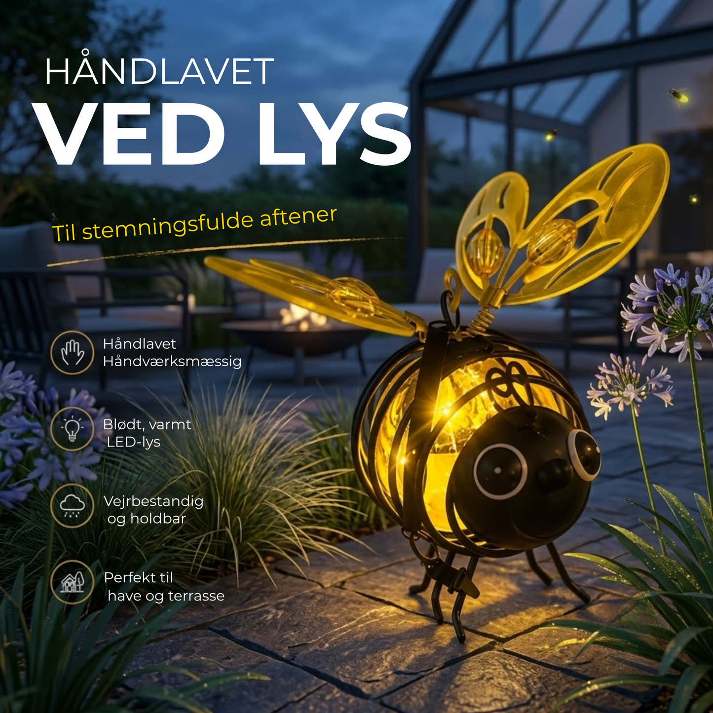 Solar Bee ™ | Lys din have op med et magisk bi-skær