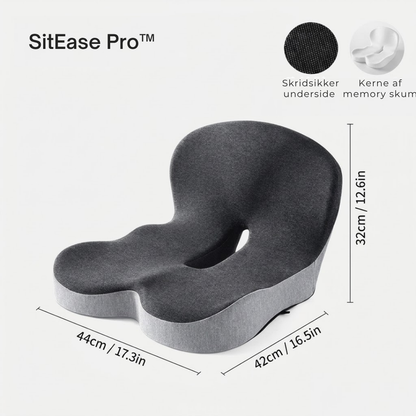 SitEase Pro™ | Sig farvel til ømme hofter og ubehag – sid komfortabelt hele dagen.