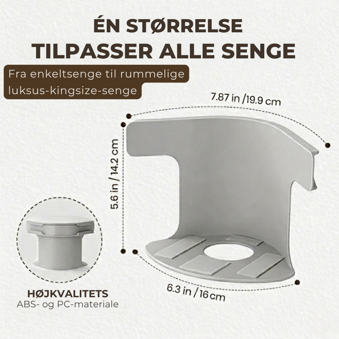BedGrip Max™ | Sig Farvel til Løse Lagner og Nyd Hotelkomfort Hver Eneste Nat