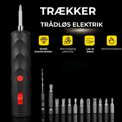 SkrueMester™ | Ledningsfri elektrisk skruetrækker