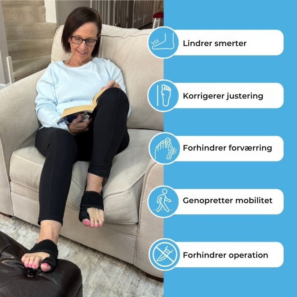 AlignComfort™ – Tåskinne til Knystkorrektion & Smertelindring