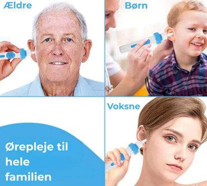 KlarØre™ | Fjern blokeringer og tryk i dine ører på 60 sekunder – helt smertefrit.