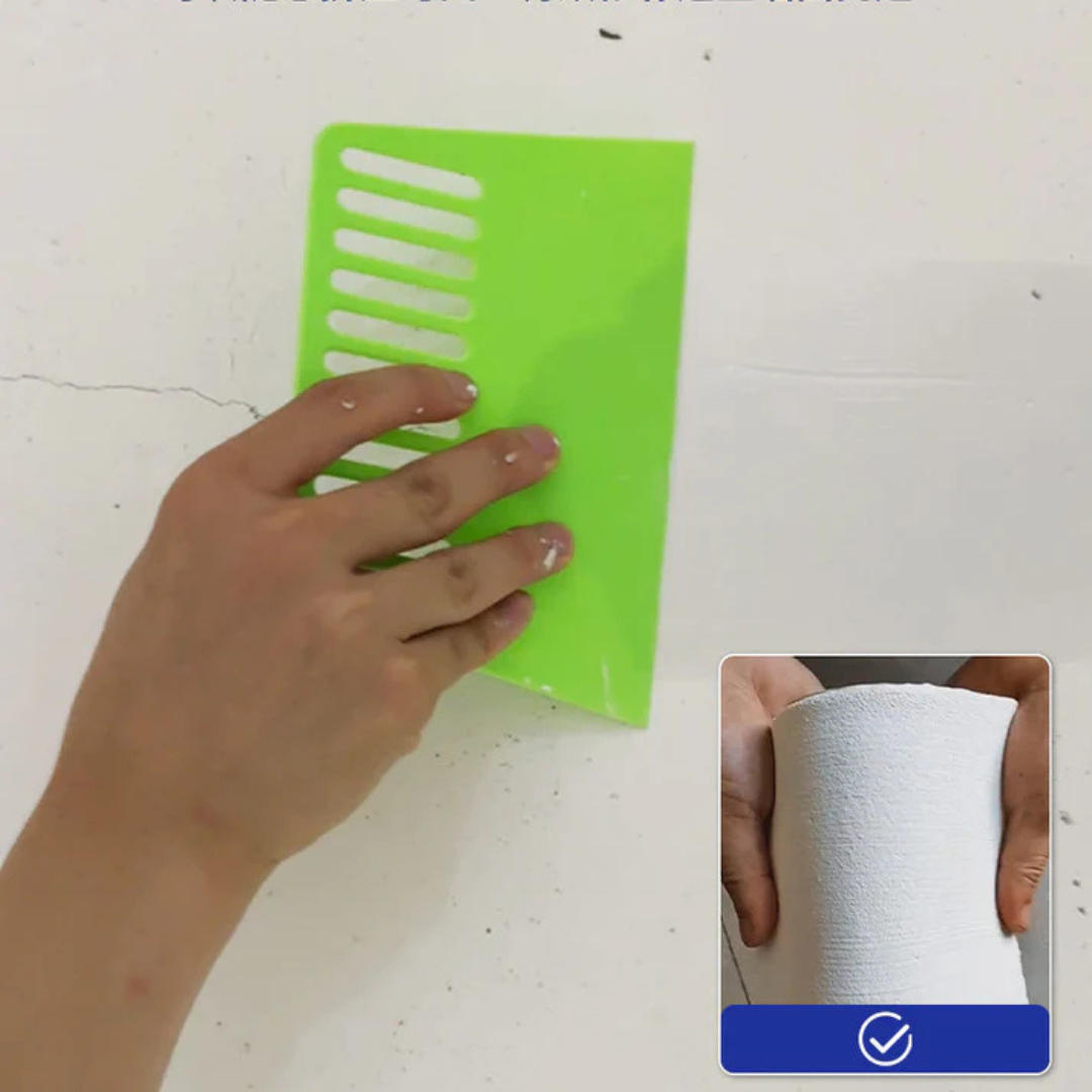 FlexiWall™ Reparationscreme | Reparer revner på få minutter og få dine vægge til at se ud som nye!
