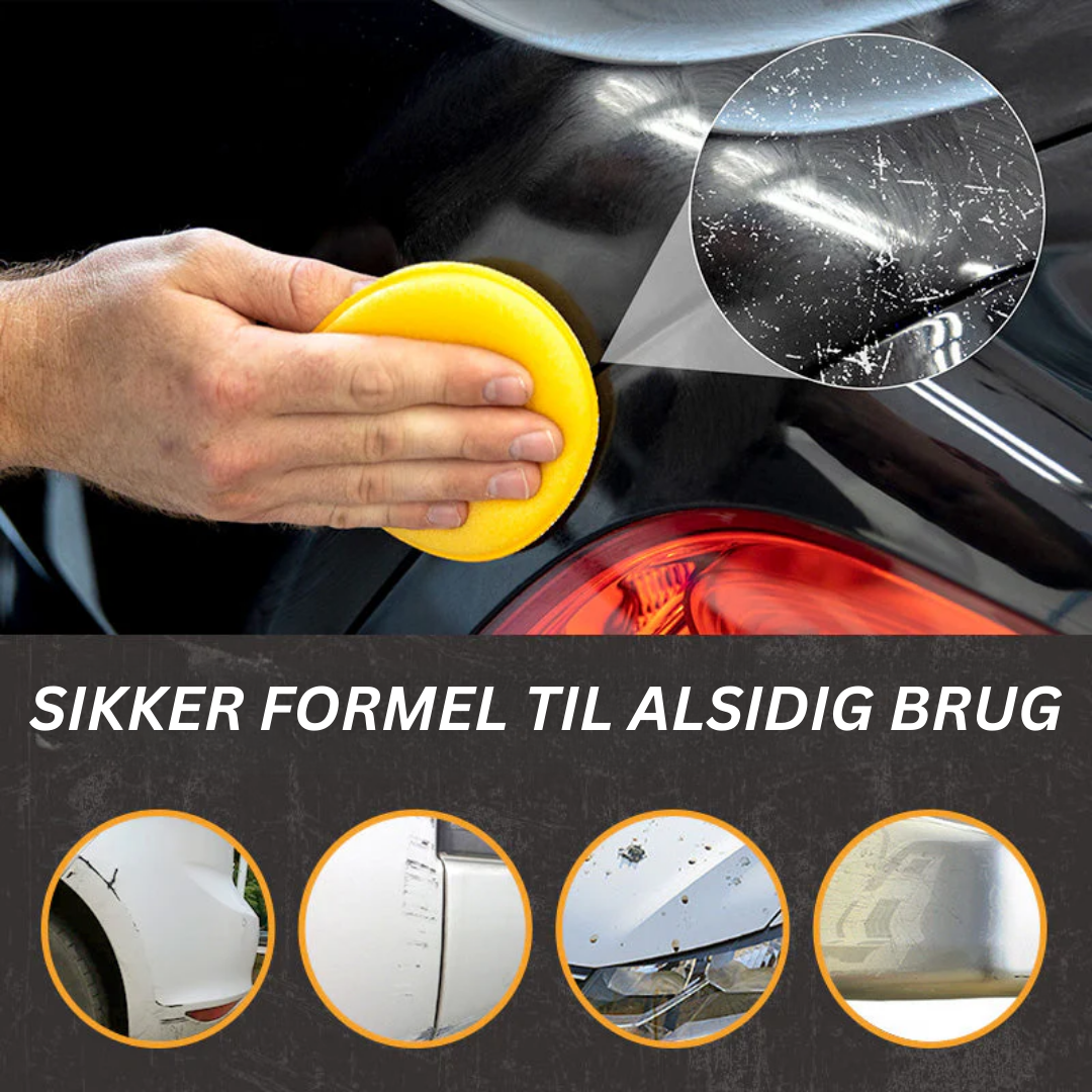 Helt ny formel RidseVæk™ | Sig Farvel til Ridser og Hej til Skinnende Lak!