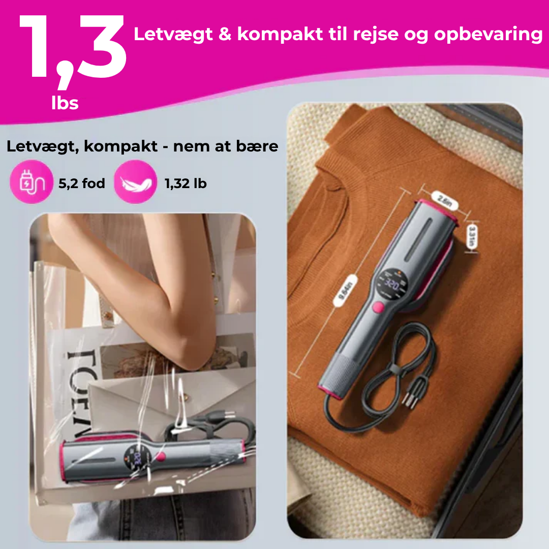 VapoPress™ Steam Iron | Krølfri stil på få sekunder – når som helst, hvor som helst