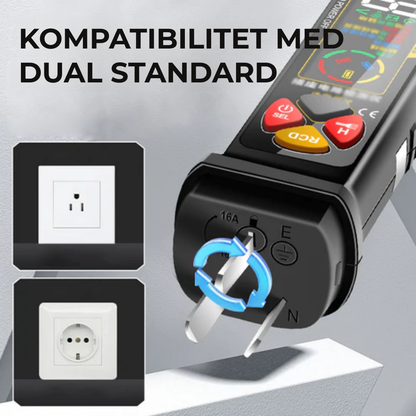 SmartStrøm Tester™ | Smart Strømmålerpen – Præcis, Sikker & Betroet af 25.000+ Fagfolk verden over!