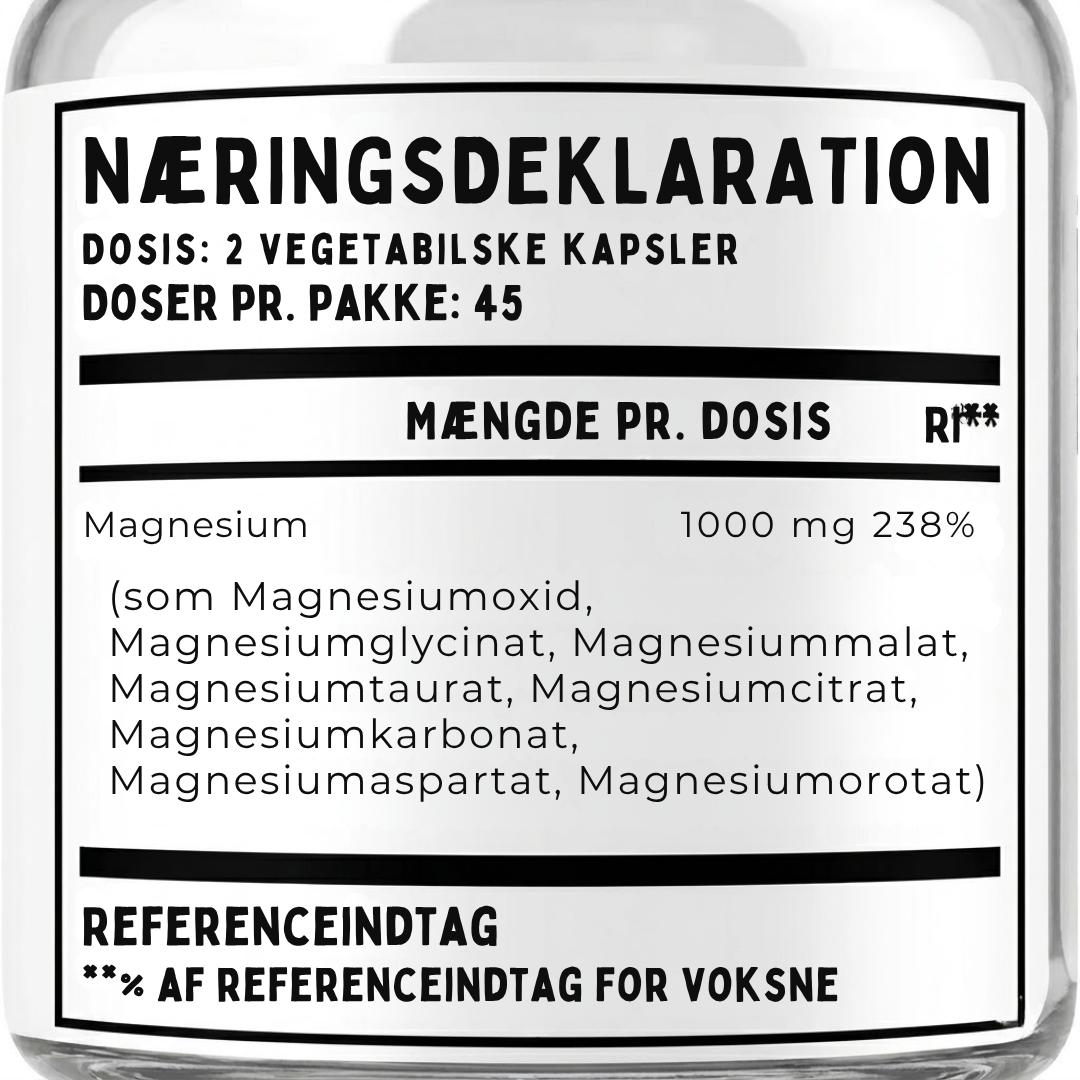 NutriMAX Magnesium Complex | Støtte til dybere søvn & muskelrestitution