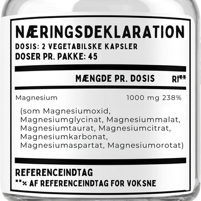 NutriMAX Magnesium Complex | Støtte til dybere søvn & muskelrestitution