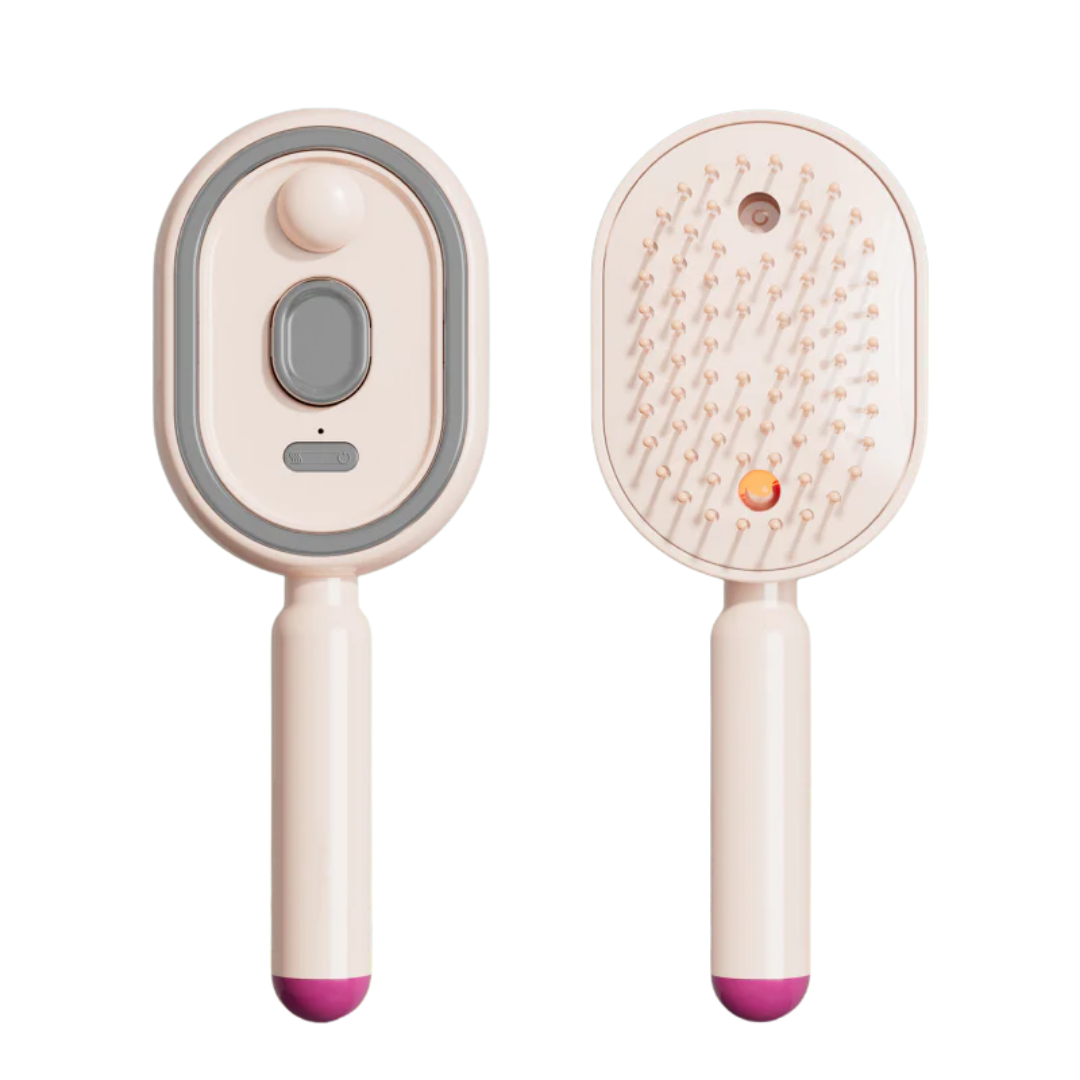 SilkFlow ScalpBrush™ | Salonflot Hår og Afslappende Hovedbundsmassage ved Hver Børstning