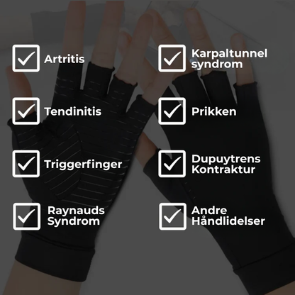 OrthoHænder™ | Terapeutiske Handsker til Smertelindring