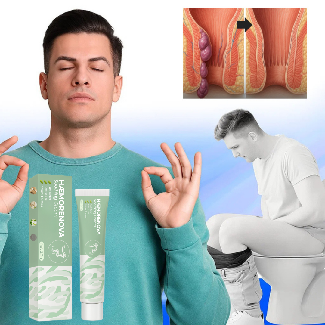 HæmoReNova™ | Hurtig lindring uden smerte, uden skam, uden besvær