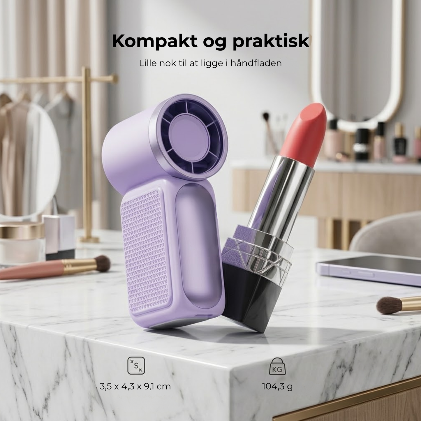 BreezePop™ | Sig farvel til varme dage, smeltet makeup og kvælende pendling
