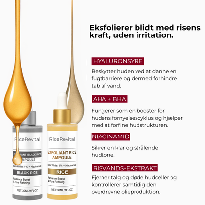 RiceRevital™ Essense Set | Serum Duo, fordi din hud kun fortjener det bedste
