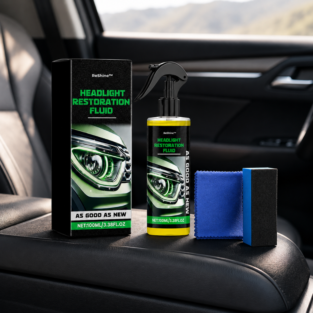 ReShine™ | Giv matte forlygter klar glans på få minutter