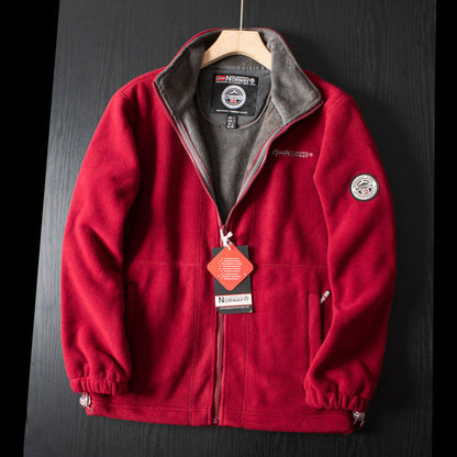 Unisex dobbeltlags vatteret fleecejakke | Den mest alsidige fleece denne sæson