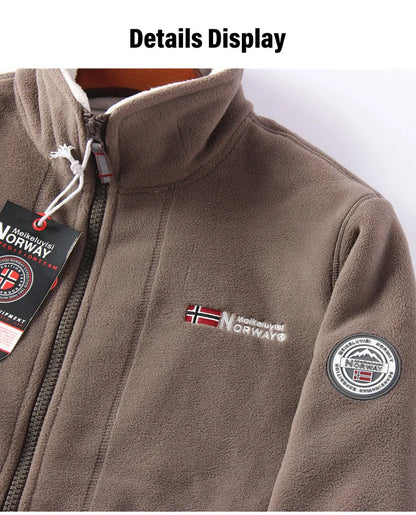 Unisex dobbeltlags vatteret fleecejakke | Den mest alsidige fleece denne sæson