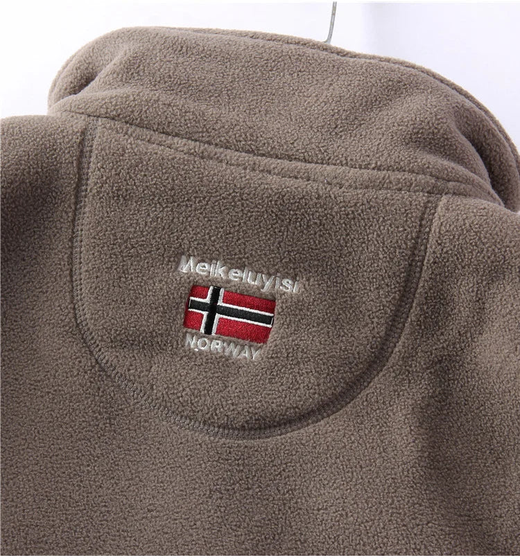 Unisex dobbeltlags vatteret fleecejakke | Den mest alsidige fleece denne sæson
